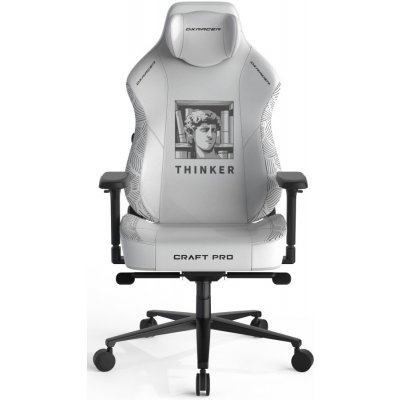 Herná stolička DXRacer CRAFT THINKER biely