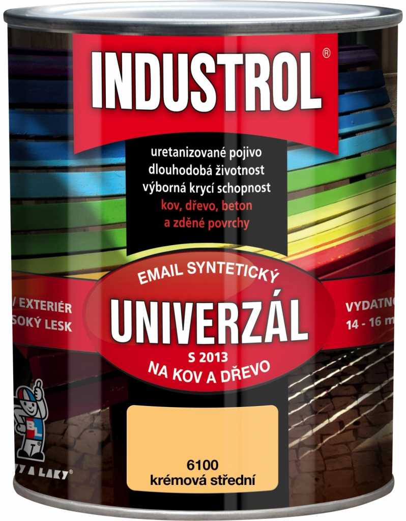 Slovakia product data sample: Industrol S 2013 Vrchná syntetická farba, 6100 krémová stredná 0,75l, industrol kremova stredna, 0,75l, syn.f