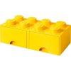 LEGO® 4006 Úložný box 8 so šuflíkom žltá