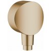 Hansgrohe Fixfit Sprchové kolienko S so spätným ventilom, kefovaný bronz 26453140-HG