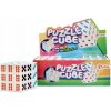 Kocka hlavolam 3x3x3 plast vo fólii 6x6x6cm 6ks v boxe