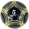 LEAN TOYS Futbalová lopta 24 cm, veľkosť 5 - čierna