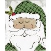 Diamondi Diamantové maľovanie - SANTA SO ZELENOU ČIAPKOU (HALEY BUSH) Rámovanie: vypnuté plátno na rám, Rozmer: 40x50 cm