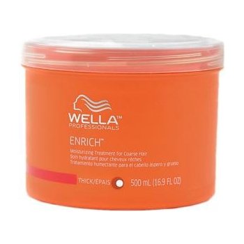 Wella Enrich maska pre silné, hrubé a suché vlasy (Moisturizing Treatment) 500 ml