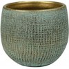 Kvetináč Ryan High Shiny modrý 15x13 cm