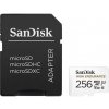 SanDisk High Endurance microSDXC 256GB + adaptér / Class 10 / UHS-I / U3 / V30 / čítanie: 100MBs / zápis: 40MBs / dopredaj (SDSQQNR-256G-GN6IA)