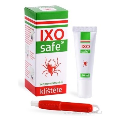 IXOsafe set pre bezpečné odstránenie kliešťov 1x10 ml