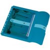 Herlitz Easy Orga A4 plastový obal s cvočkom a eurodierovaním priehľadný modrý