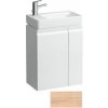Kúpeľňová skrinka pod umývadlo Laufen Pro 47x27,5x62 cm dub H4830010954791