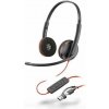 HP Poly Blackwire 3220 Stereo USB-C, USB-C/A adaptér 8X228AA