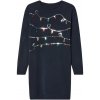 pepperts! dievčenské pletené vianočné šaty 100382224 navy modrá
