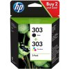 HP 3YM92AE toner cierna/ 3 farby No. 303