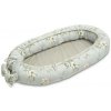 Sensillo Velvet Baby Nest/baby Cocoon Lily Grey
