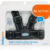 BabyOno Be Active Safety Harness First Steps bezpečnostné popruhy pre deti Black 6 m+ 1 ks