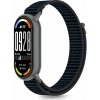 Remienok Tech-Protect Nylon Stripe Xiaomi Smart Band 8 / 9 / 10 / Nfc Black/Orange