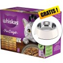 Whiskas 1+ Adult Pure Delight hydinový výber v želé 48 x 85 g