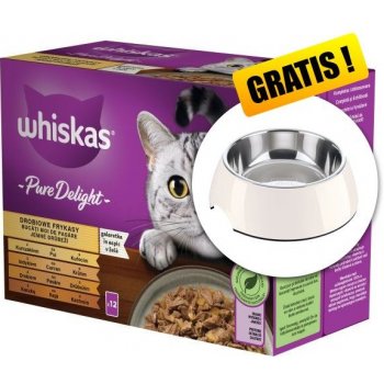 Whiskas 1+ Adult Pure Delight hydinový výber v želé 48 x 85 g