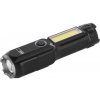 Dobíjacia plastová baterka LED P3214, 150 lm 8592920137444