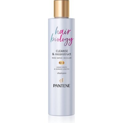 Pantene Hair Biology Cleanse & Reconstruct šampón pre mastné vlasy 250 ml
