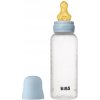 Bibs Antikoliková fľaša s kaučukovým cumlíkom 270 ml Baby blue