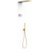 Tres Shower Technology sprchová súprava podomietková s termostatom áno biela-zlatá 09286551OM