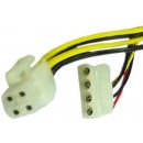 Gembird CC-PSU-4 kábel MOLEX (4pin) s vývodom na P4 ATX (4pin) 15cm