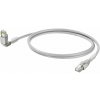Weidmüller 1248280050 RJ45 sieťové káble, prepojovacie káble CAT 6A S/FTP 5.00 m sivá 1 ks; 1248280050