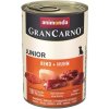 Animonda GRANCARNO dog junior hovädzie a kura konzerva 6x 400 g