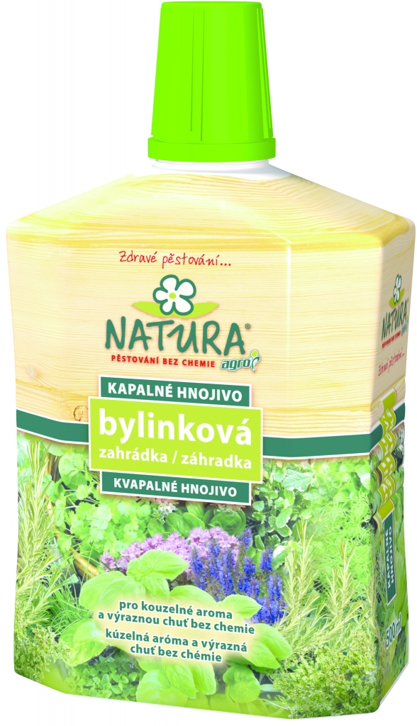 Natura Kvapalné organické hnojivo bylinková záhradka 500 ml