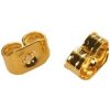 Protidiel na naušnicové zapínanie 10 ks (3.5 x 5,3 mm )