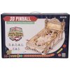 RoboTime 3D Dřevěné puzzle Hrací automat - Pinball Machine