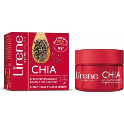 Lirene Dermo Superfood Chia výživný denní i noční krém 50 ml