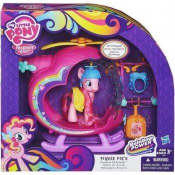 Hasbro My Little Pony Rainbow Pinkie Pie s helikoptérou