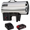 Akku-Heißluftgenerator GE-HG 18/370 Niro Li-Solo D/AT, 18Volt, Heißluftgebläse