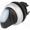 Eaton M22-WRLK3-W tlačidlo voľby plastový predný prstenec otočný prepínač čierna 1 ks; 216843-BK