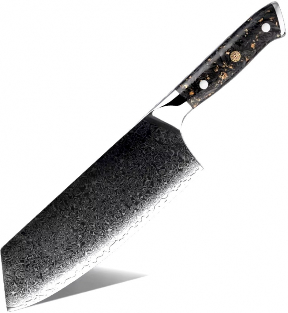 IZMAEL Damaškový kuchynský nôž Wakana Cleaver 19.5 cm