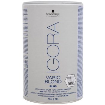 Schwarzkopf Igora Vario Blond Extra Power biely bezprašný extra silný melír 450 g