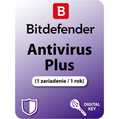 Bitdefender Antivirus Plus 1 lic. 12 mes. od 14,95 € - Heureka.sk