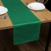 Biante Saténový behúň na stôl polyesterový Satén LUX-012 Zelený 45x120 cm
