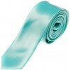 Mentolová úzka pánska elegantná kravata Bolf K001