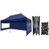 TENTino Nožnicový párty stan 3x6 m /6 nôh STEEL HEXAGON Farba opláštenia: 8A - MODRÁ