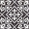 Dlažba Peronda Ayala black reverse 45x45 cm mat AYALABKR 1.230 m2