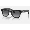 Meta Ray-Ban Wayfare Matte Black, Polarized Gradient Graphite Large size RW4008 601ST3 53