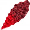 BraidOrDie Vlnitý Kanekalon Anna 60cm 100gr T1B/Red