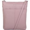 SEGALI Dámska kožená taška cez rameno SG-27001 ružová