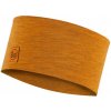 Čelenka Buff 129441.118.10 Merino Wide Headband Solid Mustard