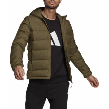 adidas Helionic Hooded Down Zelená