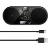 Baseus WXSX010101 Bezdrôtová nabíjačka 2v1 čierna / LED displej / 20W (WXSX010101)
