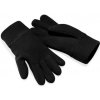 Beechfield Pánske fleecové rukavice B296 Black M/L