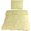 BABYLAND perinka a vankúš PP151 žltý medvedík 50x40cm 108x84cm